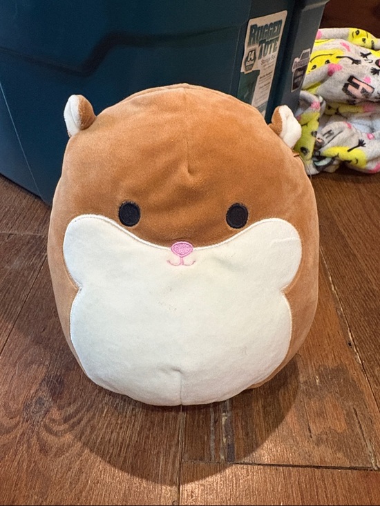 Squishmallows Other - Squishmallows Brown and White Plush Hamster